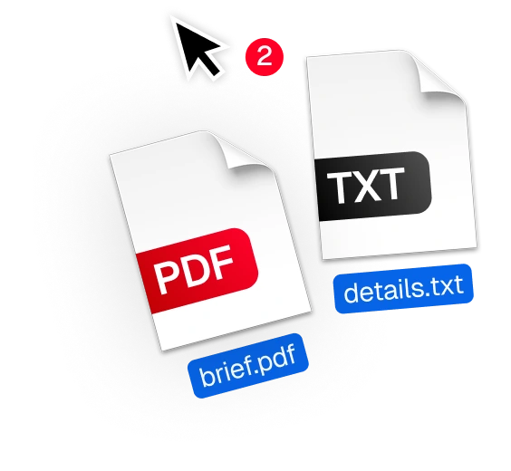 Project files cursor